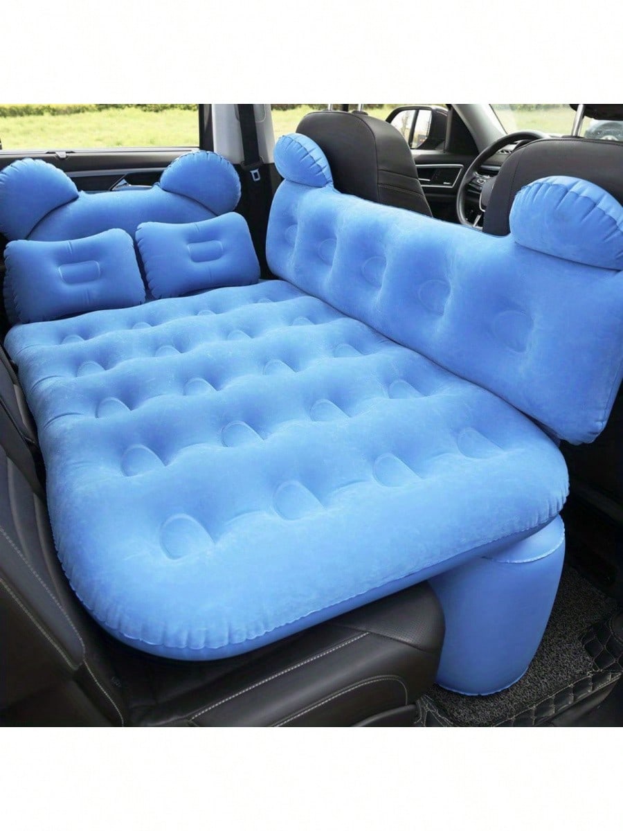 Ultimate Comfort: Panda Car Airbed Mat - Premium Inflatable Bed For SUVs, Trucks, And Campers, Perfect For Camping, Traveling, And Outdoor Adventures