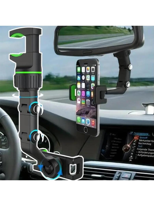 Multifunctional Car Rearview Mirror Phone Holder