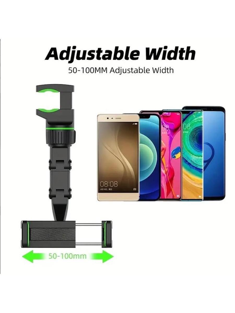 Multifunctional Car Rearview Mirror Phone Holder