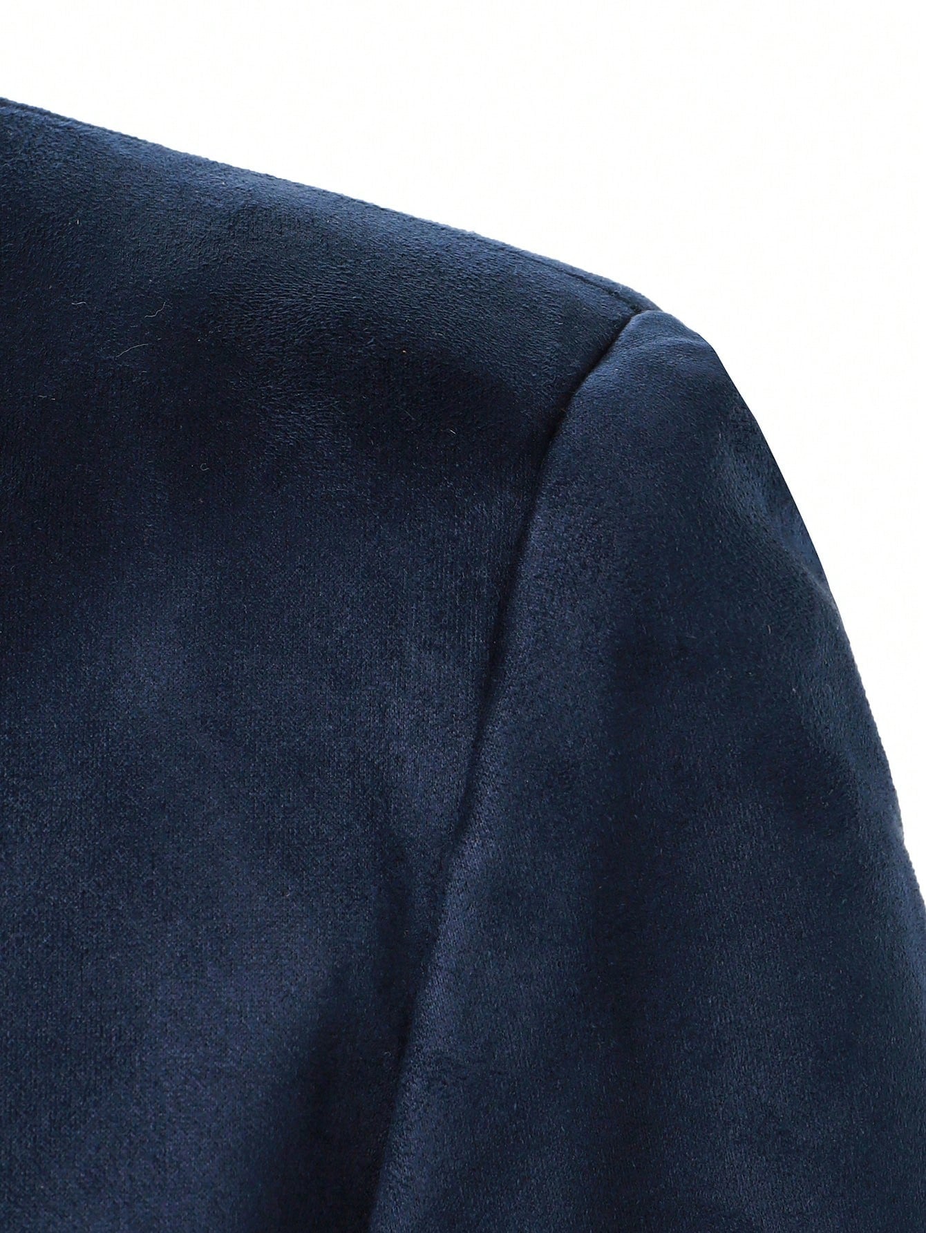 Manfinity Homme Men's Solid Color Open-Front Suit
