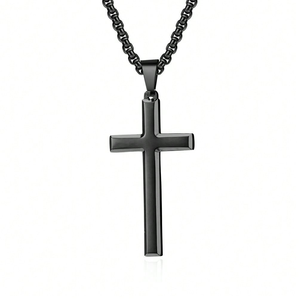 Europe And US Style Minimalist And Trendy Unisex Cross Pendant Necklace For Personalized Fashion, From INs