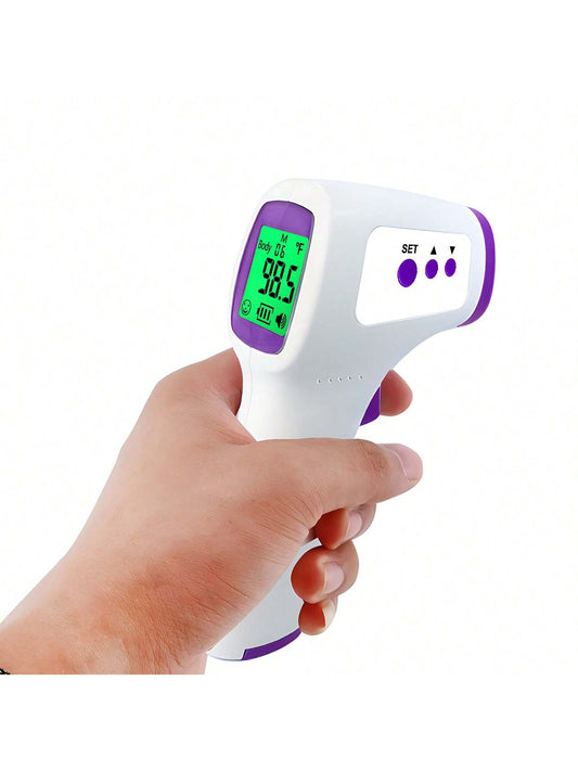 Digital Thermometer No Touch Forehead Thermometer For Baby, 2 In 1 Body Surface Mode Thermometer With Fever Alarm And Instant Accuracy Readings Measure Tool Thermometer Temperature Gun Ear Thermometer