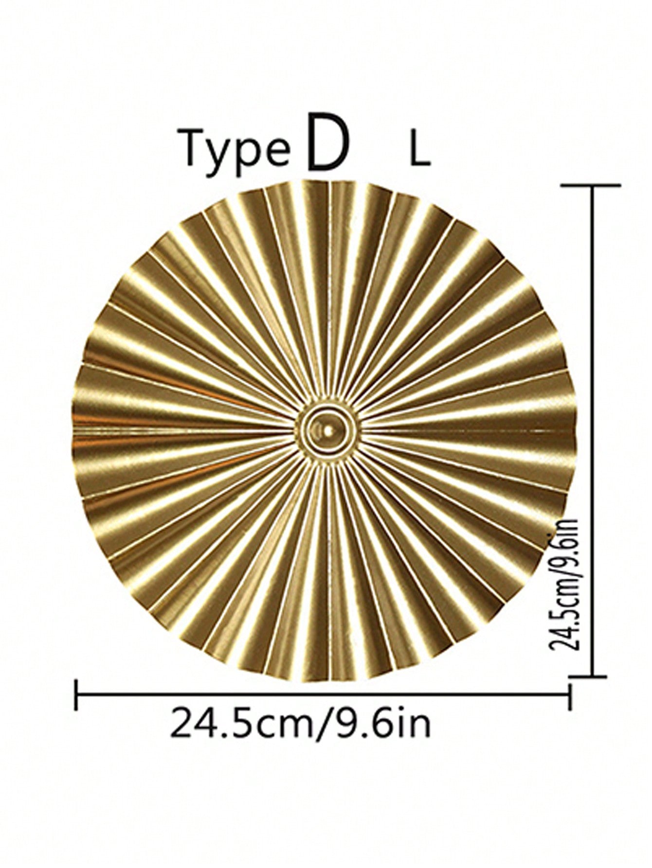 Gold Geometric Metal Wall Decoration, Suitable For Living Room, Office, Bedroom, Hotel, Can Be Directly Hung On Bedroom, Living Room, TV Wall, Or Bathroom Wall