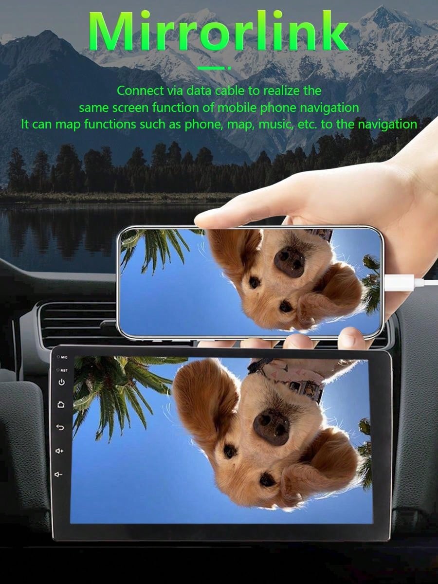 BOSSCAR Car Radio IPS 7"9"10" MP5 HD Touchscreen Multimedia Video Player Wireless BT GPS FM Android Universal Carplay Autoradio