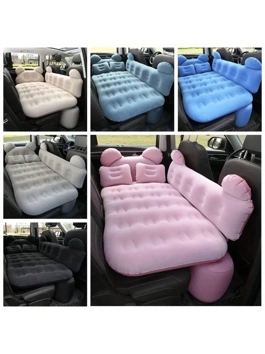 Ultimate Comfort: Panda Car Airbed Mat - Premium Inflatable Bed For SUVs, Trucks, And Campers, Perfect For Camping, Traveling, And Outdoor Adventures