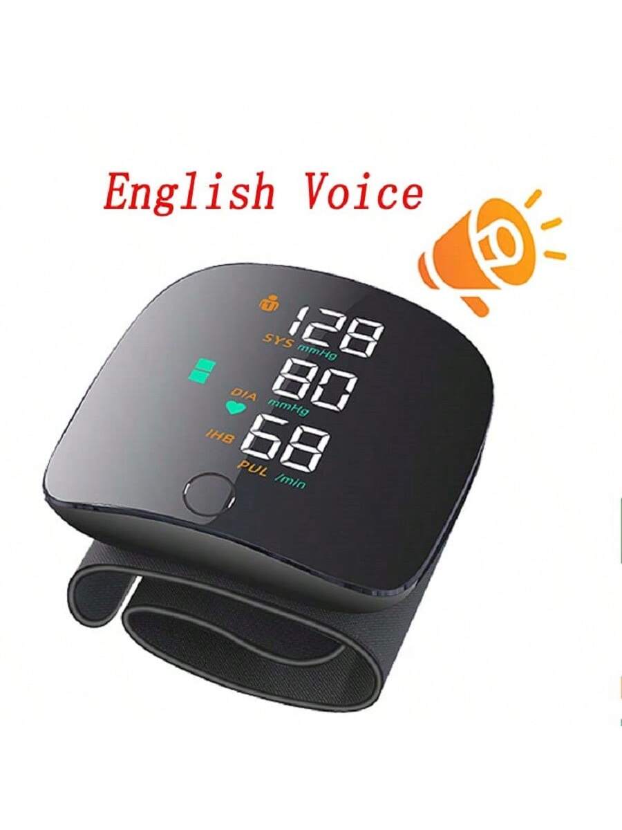 USB Rechargeable Digital Bp Machine Electronic Sphygmomanometer Automatic Wrist Blood Pressure Monitor Electric