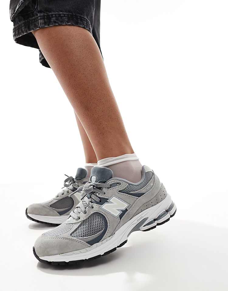 New Balance 2002 sneakers in green multi