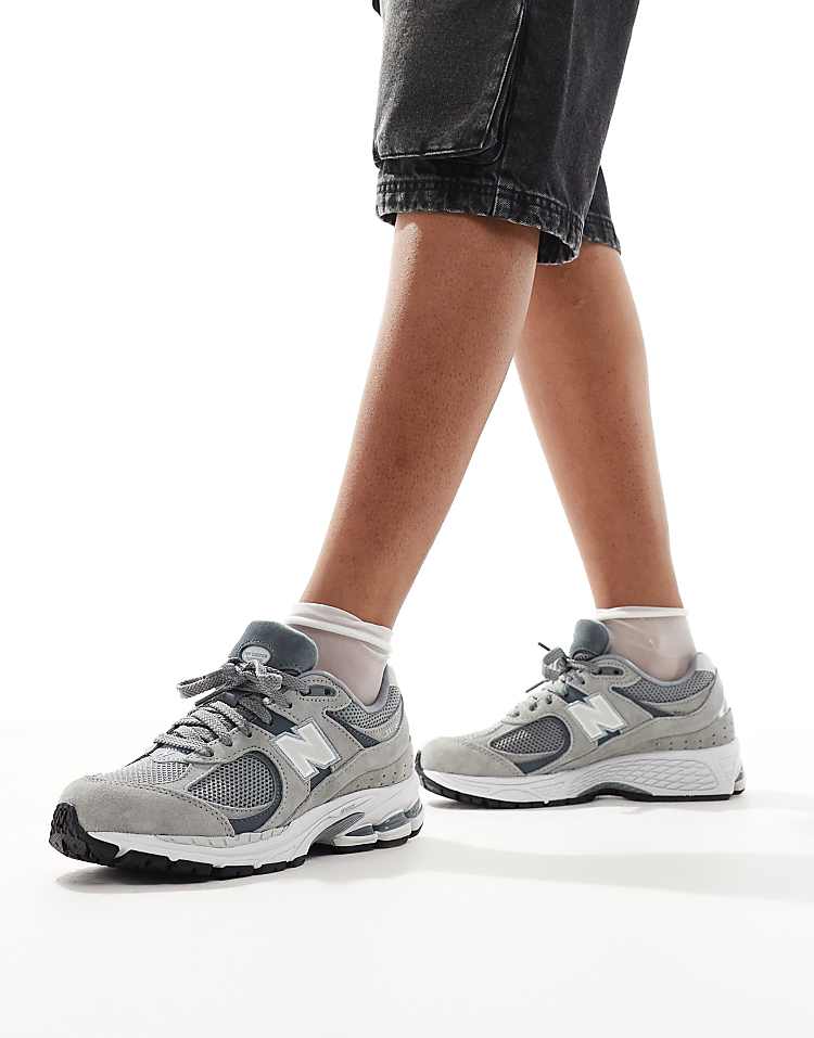 New Balance 2002 sneakers in green multi