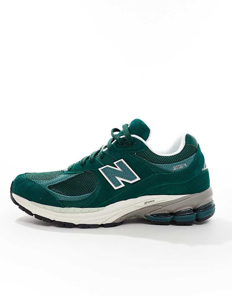 New Balance 2002 sneakers in green multi