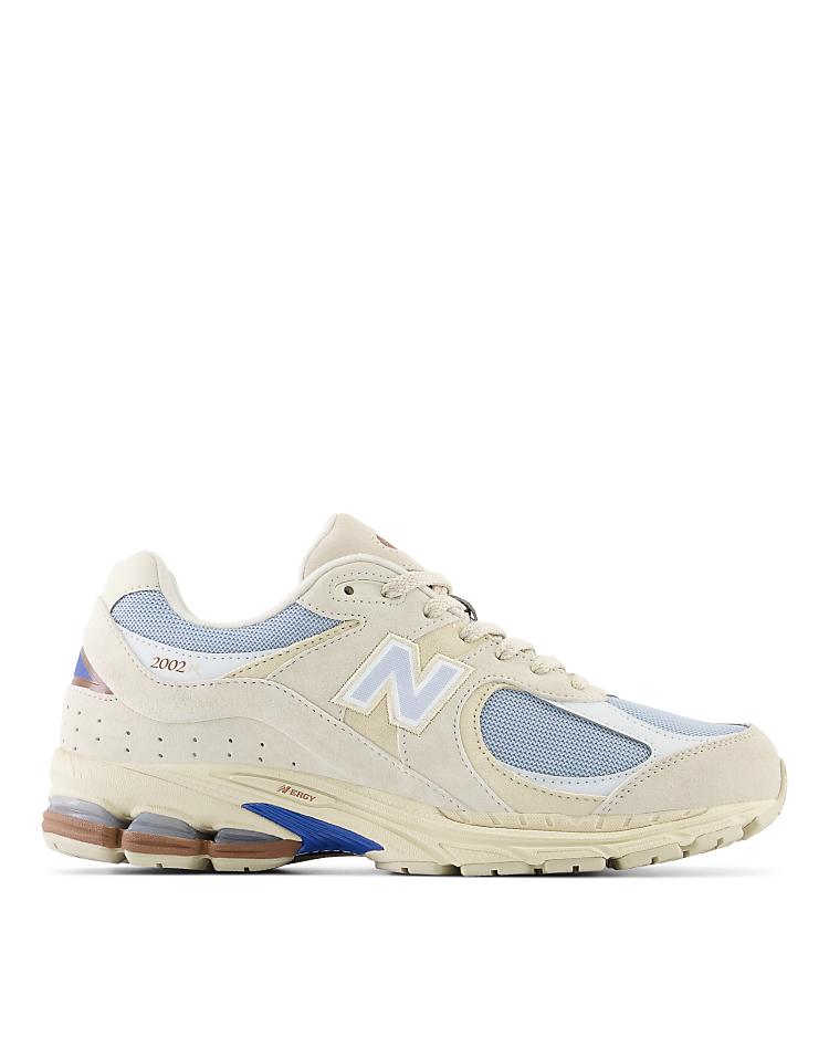New Balance 2002 sneakers in green multi