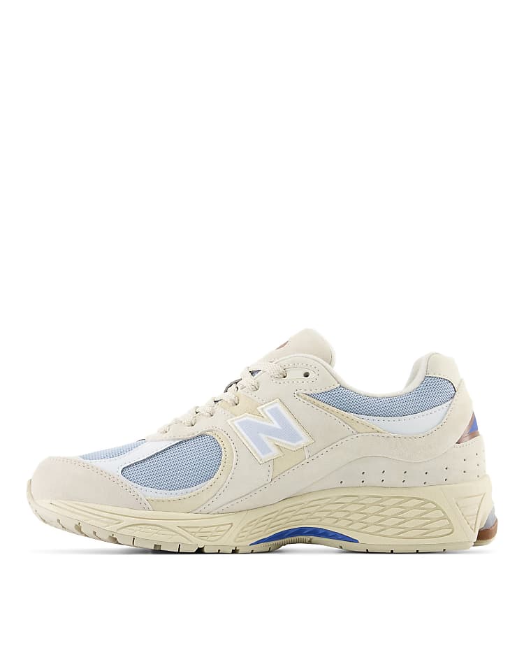 New Balance 2002 sneakers in green multi