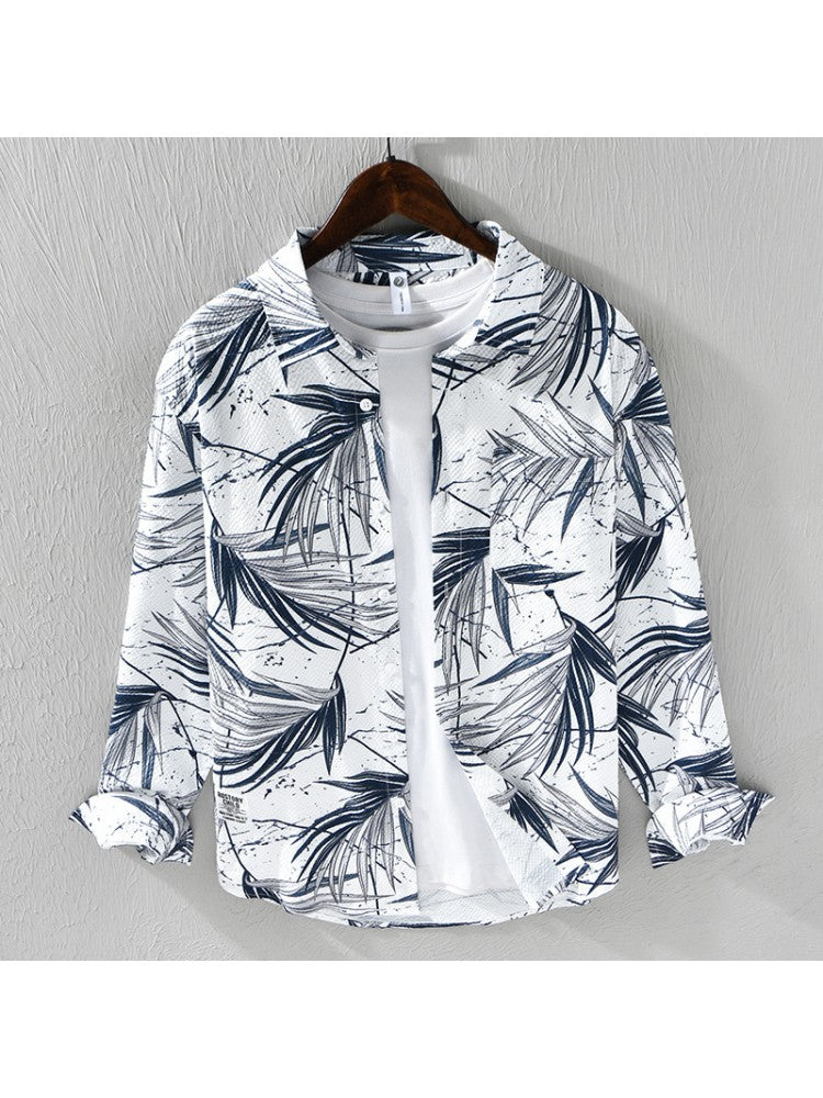 Abstract Printing Long Sleeve Shirts