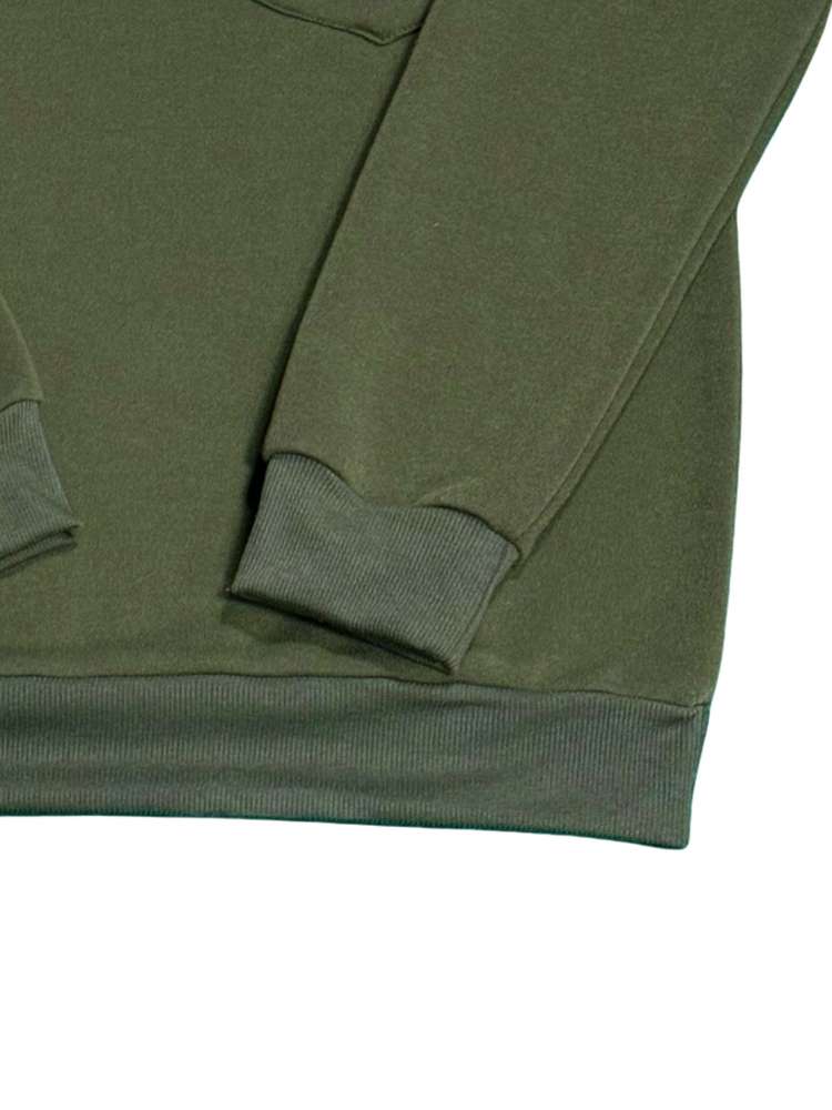 Polar Fleece Stand Collar Zipper Polo Shirt