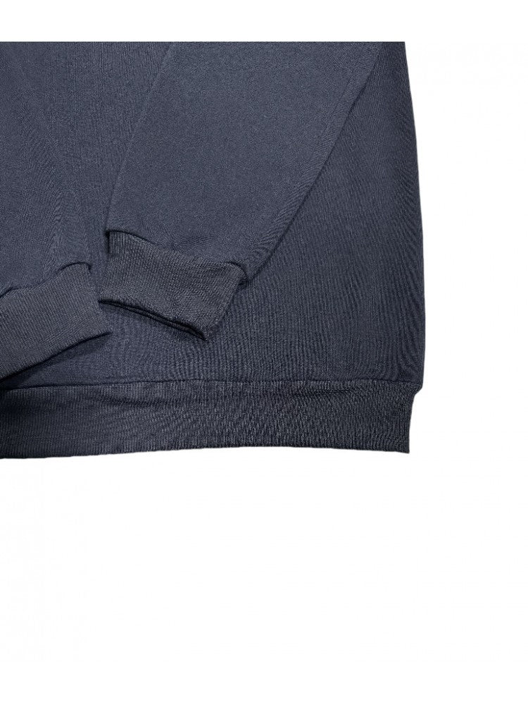 Polar Fleece Stand Collar Zipper Polo Shirt