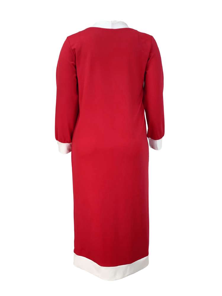 Bandage Maxi Dress Long Cardigan Sets